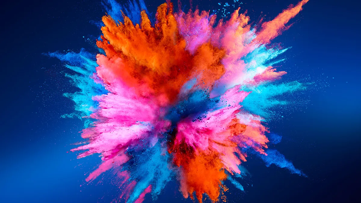Creative Powder Explosion